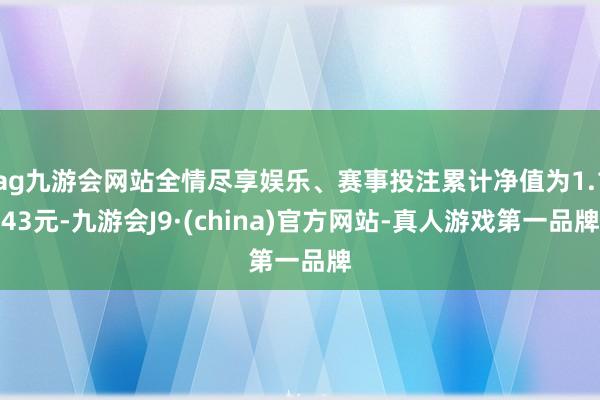 ag九游会网站全情尽享娱乐、赛事投注累计净值为1.143元-九游会J9·(china)官方网站-真人游戏第一品牌